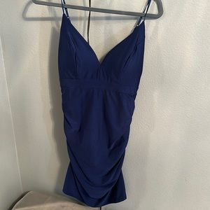 Navy blue dress